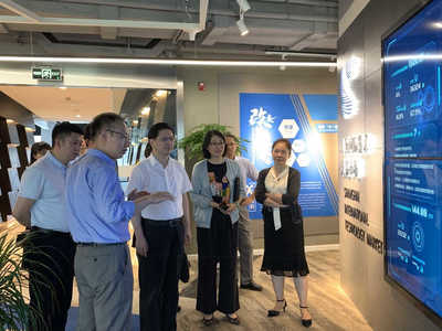 吳斌副區長赴上海國際技術交易市場調研，聚焦網絡技術服務發展與創新